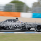 The RB11 Red Bull Formula 1 car in its camouflage livery, in 2015.